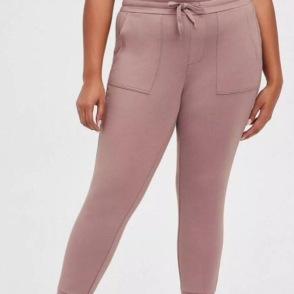 TORRID Classic Fit Super Soft Fleece Mauve/Purple Joggers size 3X - Picture 2 of 12